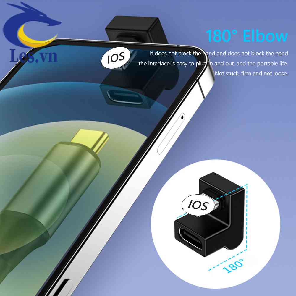 Bộ ChuyểN ĐổI Type-C Lỗ CắM 5V 2.4A / 8 Pin Sang ĐầU CắM 8 Pin