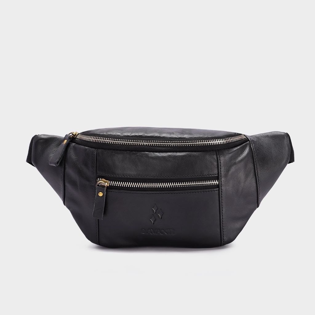 Túi Đeo Chéo Bụng DAVANTI Da Bò Thật Cao Cấp Thời Trang DB285