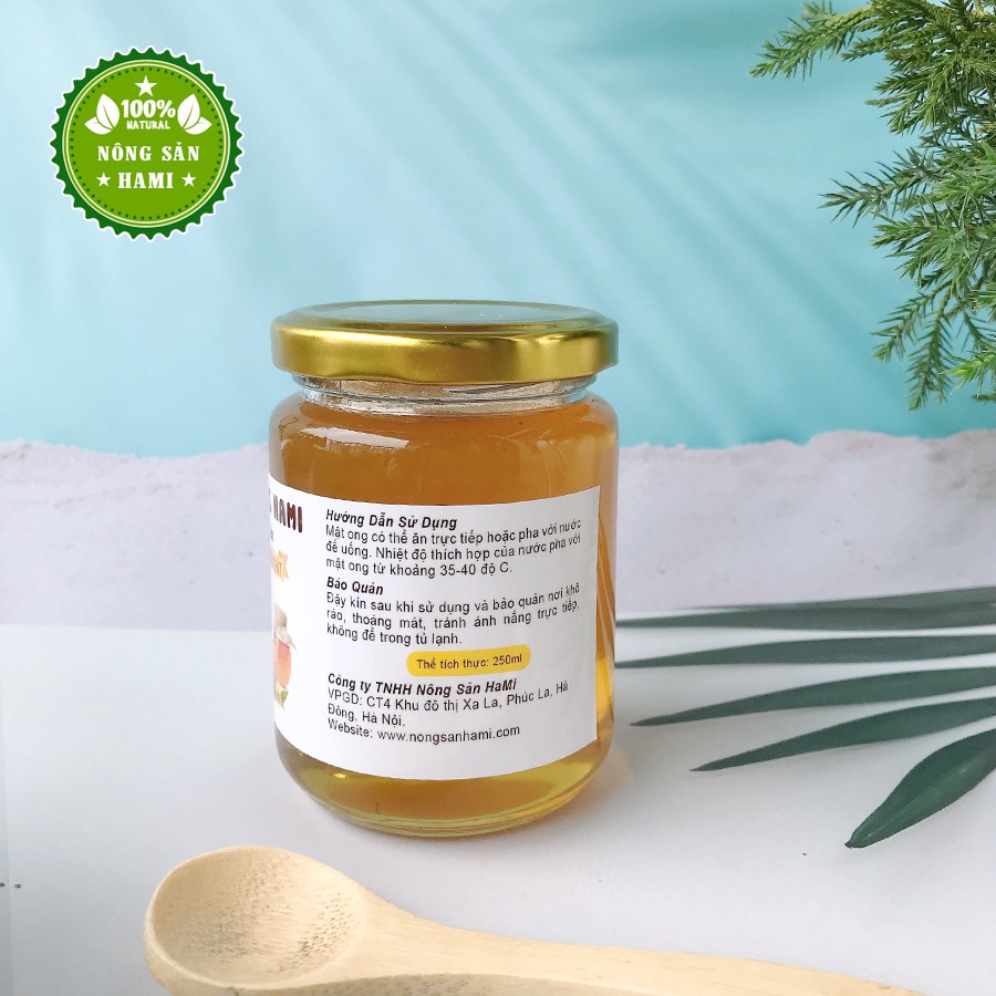Mật ong rừng HaMi 250ml ⚡FreeShip⚡ Mật ong nguyên chất 100% tự nhiên, đặc sánh, thơm ngon, hạn sử dụng 2 năm | BigBuy360 - bigbuy360.vn