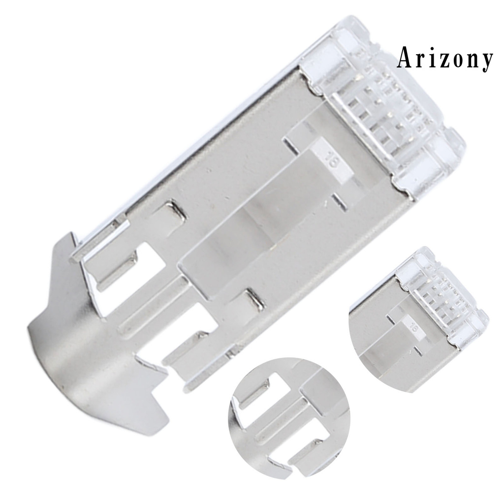 Phích Cắm Dây Cáp Mạng Arizony Rj45 Siêu Mỏng Cách Điện Chống Nước Đa Năng Cho Máy Tính