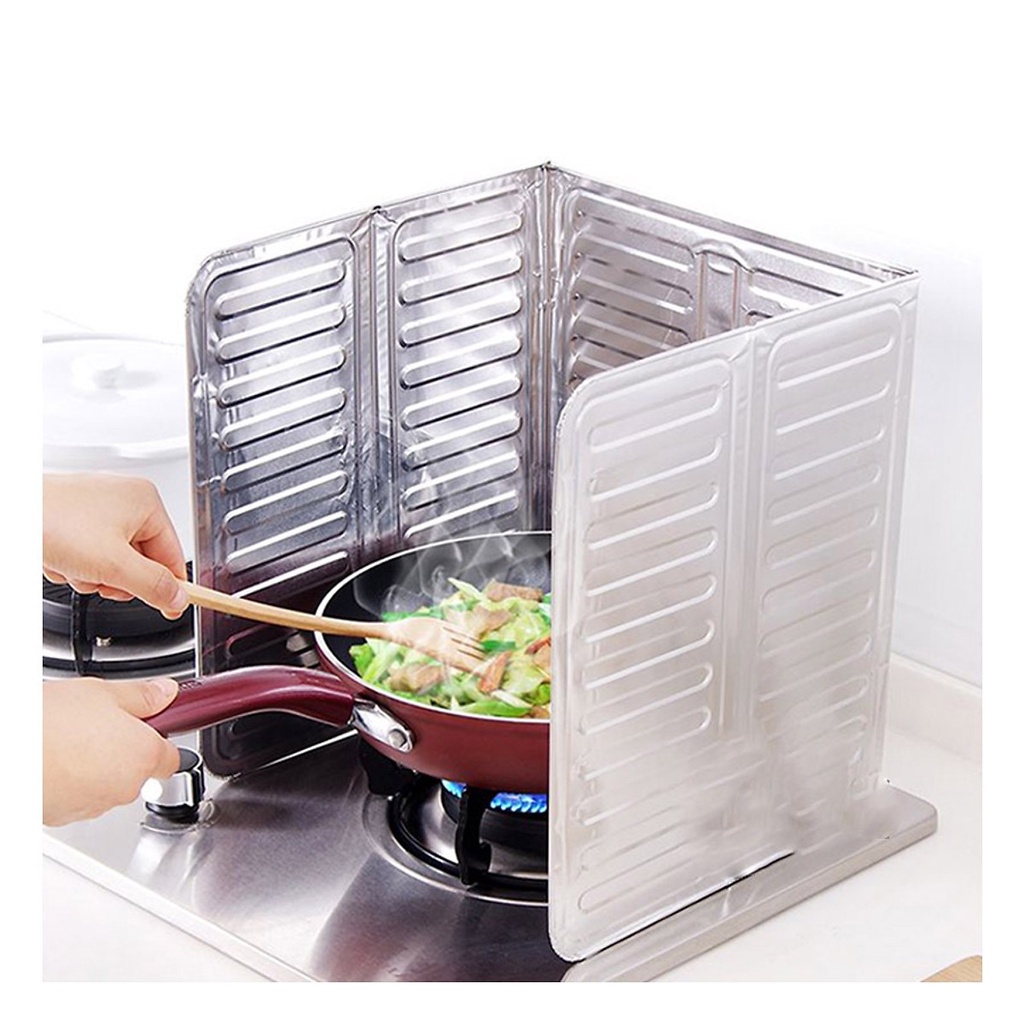 TẤM CHẮN DẦU MỠ NHÀ BẾP LOẠI TỐT - TẤM CHẮN GIÓ BẾP, CHẮN NÓNG TIỆN LỢI - CHỐNG BÁM DẦU MỠ LÊN TƯỜNG, KỆ BẾP - DỄ VSINH