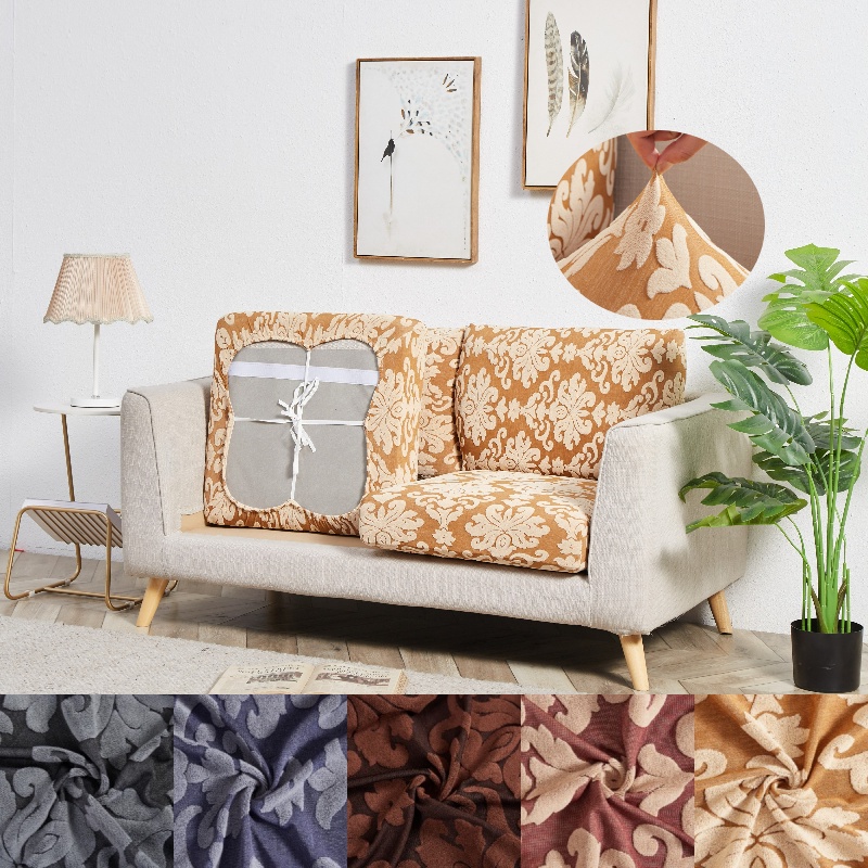 Vỏ bọc ghế sofa loại 1/2/3/4 chỗ ngồi trang trí nội thất phòng khách