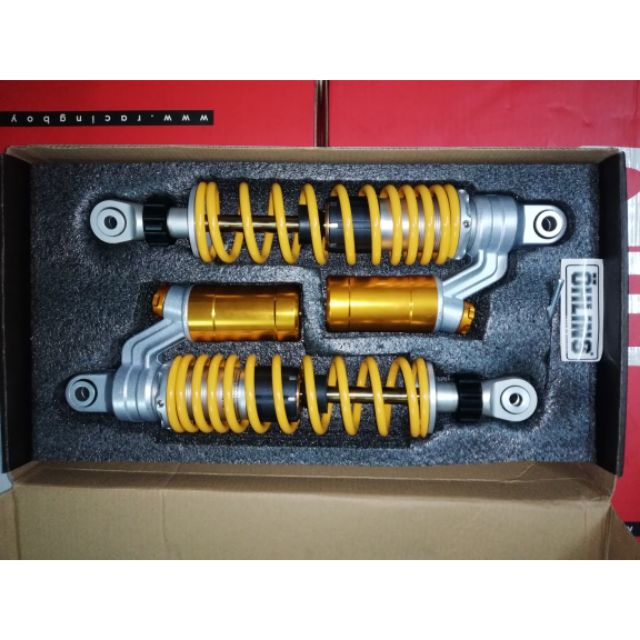 Phuộc sau ohlins giả zin, phuộc thái giả zin loại 1 lắp sirius wave dream, hàng y hình đúng hàng loại 1