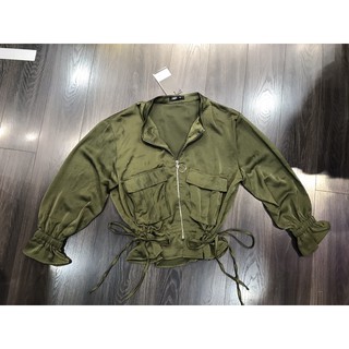 (Thanh lý) Áo khoác thô Brand Hnoss