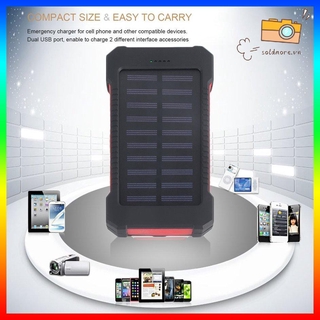 Bộ Sạc Năng Lượng Mặt Trời 300000mah Chất Lượng Cao