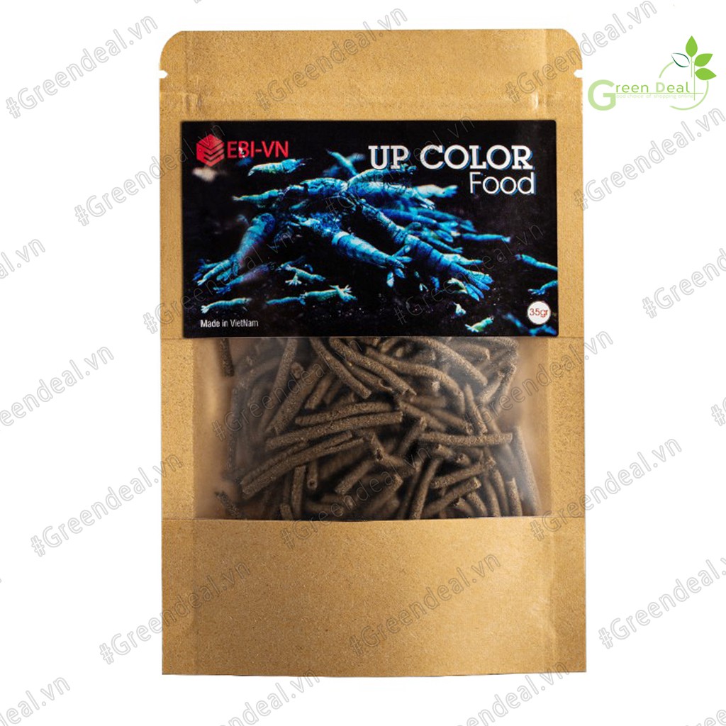 EBI VN - Up Color Food (Túi 35 gram) | Thức ăn cho tép cảnh thủy sinh