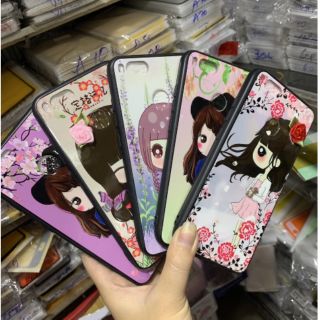 Ốp lưng Xiaomi Mi A1 dẻo viền hình cô gái Chibi