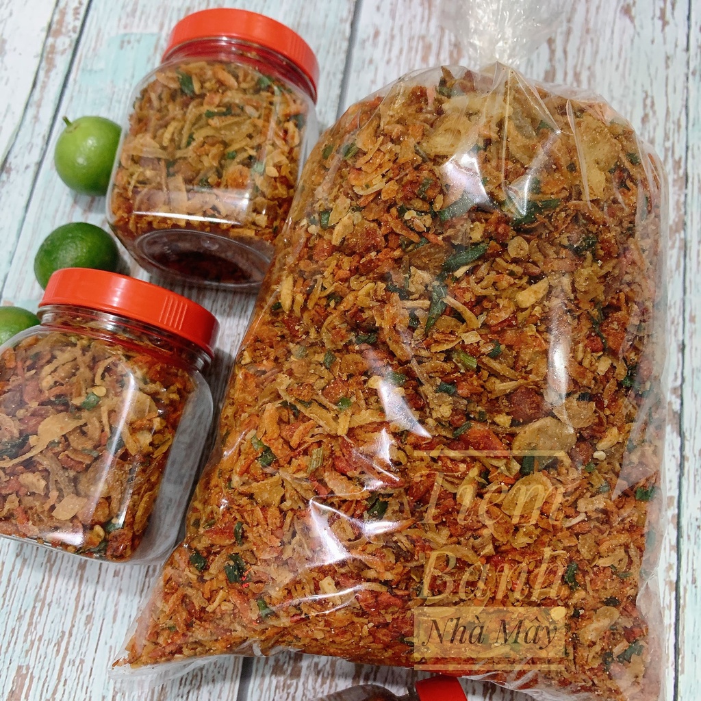 Muối Tép Hành Phi Tây Ninh - Muối Tôm Hành Phi Cay Cay Thơm Ngon