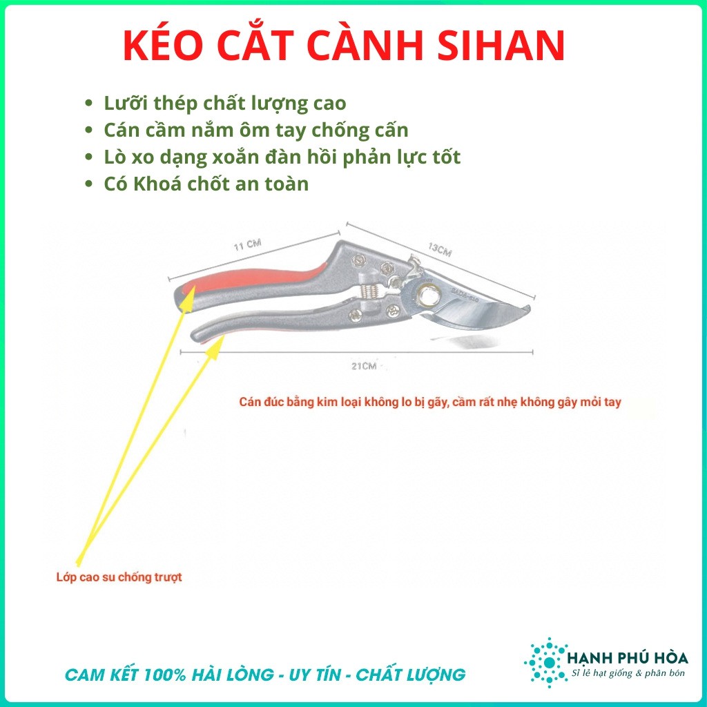 Kéo Cắt Cành Sihan Đài Loan - Chăm sóc cây trồng