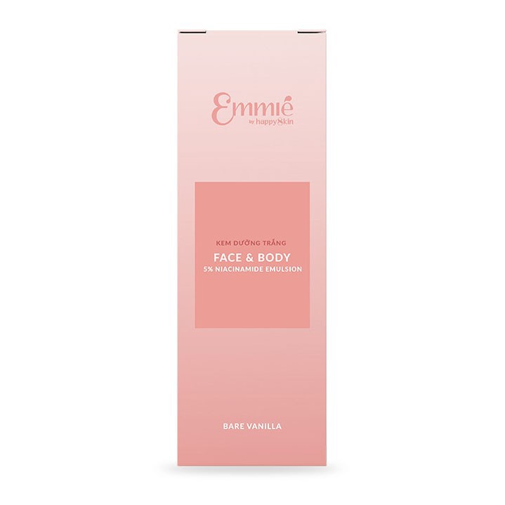 KEM DƯỠNG DA EMMIE FACE &amp; BODY 5% NIACINAMIDE EMULSION 150ML CHÍNH HÃNG - 8478