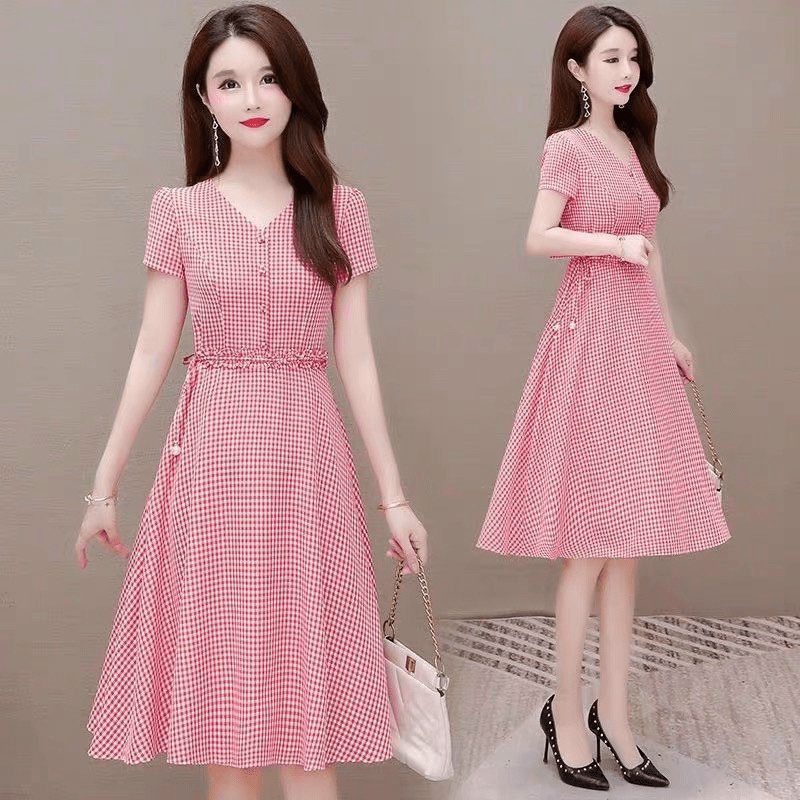 (HCM) ĐẦM XÒE CARO DỰ TIỆC NỮ SANG CHẢNH QUÝ PHÁI CHO CÁC QUÝ BÀ , CÁC CHỊ EM THỜI TRANG TÔN DÁNG KOKO MI FASHION