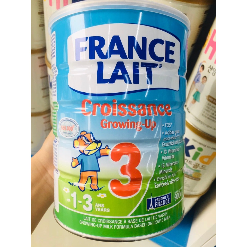sữa france lait Số 3 Lon 900g
