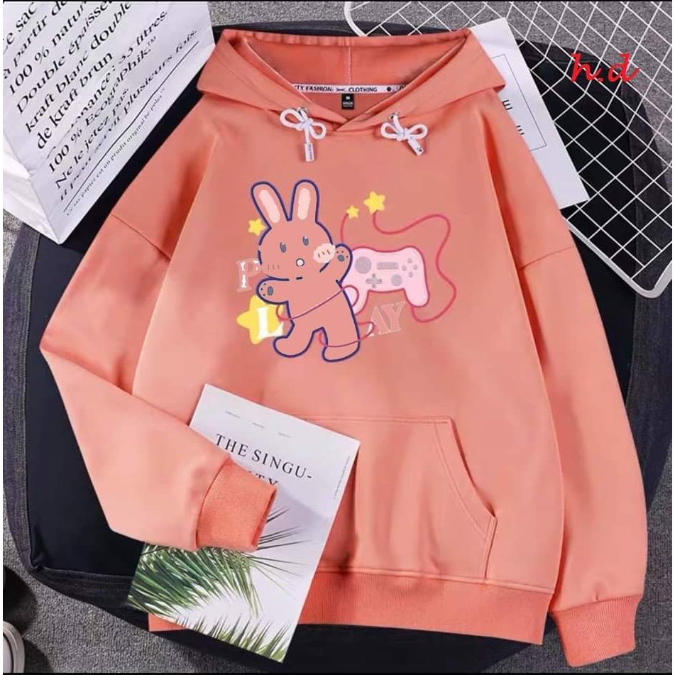 Áo hoodie thỏ Play HDA0920