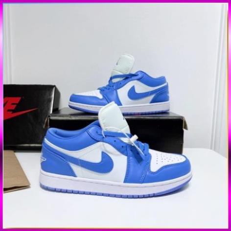 [FREE SHIP] giày xanh, trắng da mềm đi êm phù hợp với tất cả các độ tuổi [Sneaker34]