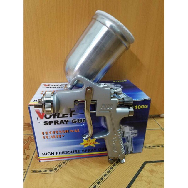 SÚNG PHUN SƠN VOYLET F100- ĐẦU PHUN 1.3 MỊN_ Hàng chuẩn loại 1