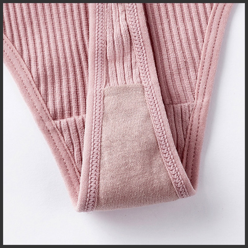 AOFEIQIKE AOFEIQIKE Set 3 Quần Lót Cotton Lưng Thấp Quyến Rũ Cho Nữ