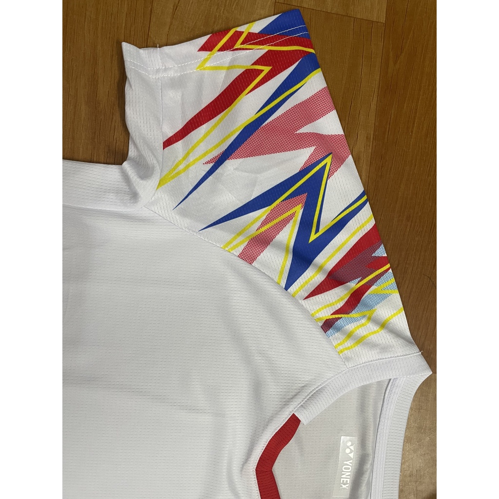 Áo cầu lông Yonex 6250 Trắng (nam,nữ)