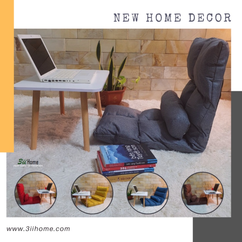 Ghế Bệt Tatami 3ii Home Đa Năng Điều Chỉnh Đa Góc Nhẹ Nhàng Êm Ái Chất Liệu Vải Thoáng Mát