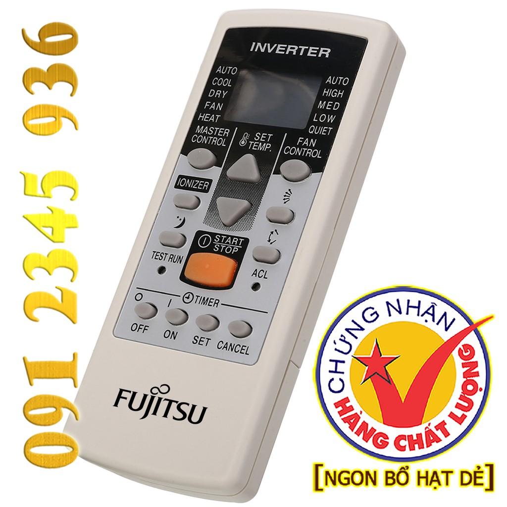 Điều khiển Fujitsu &quot;HÀNG ĐẸP&quot; cho điều hòa inverter. (Mẫu số 4)