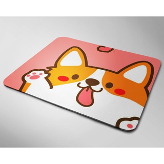 Lót chuột cỡ lớn, bàn di chuột, mouse pad mẫu Chó chờ xương (Nhiều kích thước)
