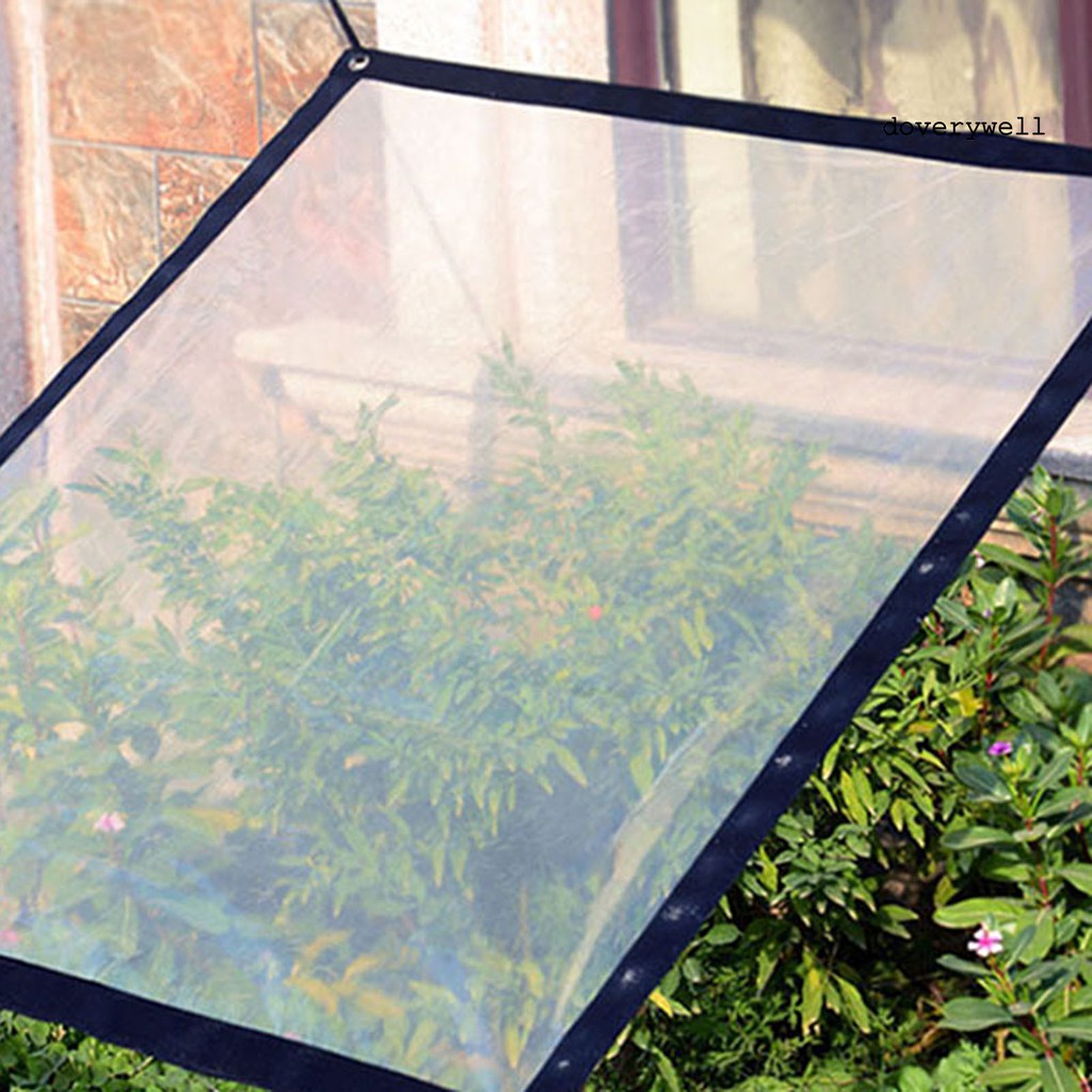 Tấm Bạt Che Nắng Trong Suốt Chống Thấm Nước In Hình Chim