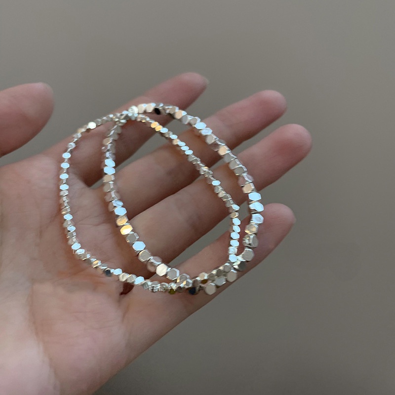 1 Vòng Tay Mặt Vuông Nhỏ Đơn Giản Thời Trang Cho Cặp Đôi