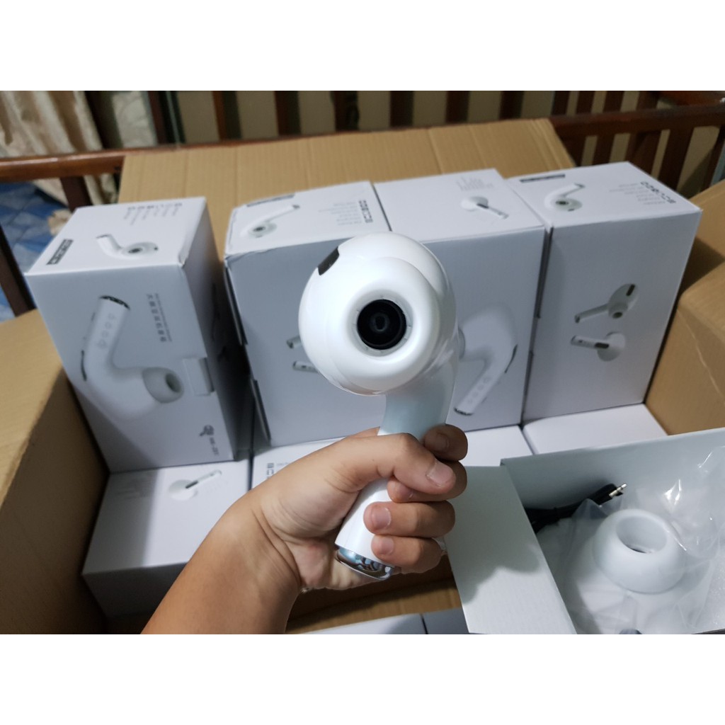 Loa Bluetooth hình tai nghe Airpods- Pro Siêu To Khổng Lồ (Hình Ảnh + Video thật)