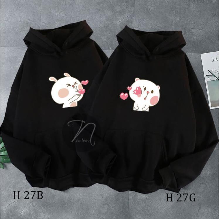 Áo Hoodie Đôi mẫu mới cực HOT dành cho các cặp đôi - Giá chỉ 1 áo / có size cho trẻ em