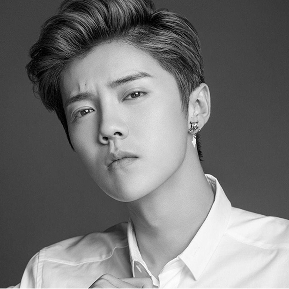 VANES1 Bông Tai HìNh ĐầU Lâu BằNg ThéP Titan Cho Nam Và Nữ