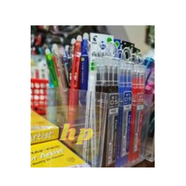 Set 3 ngòi bút bi xóa 0.5  Pilot Frixion ball, Ruột Thay Thế Bút Xóa Pilot,Màu xanh ,màu đen ,màu đỏ.