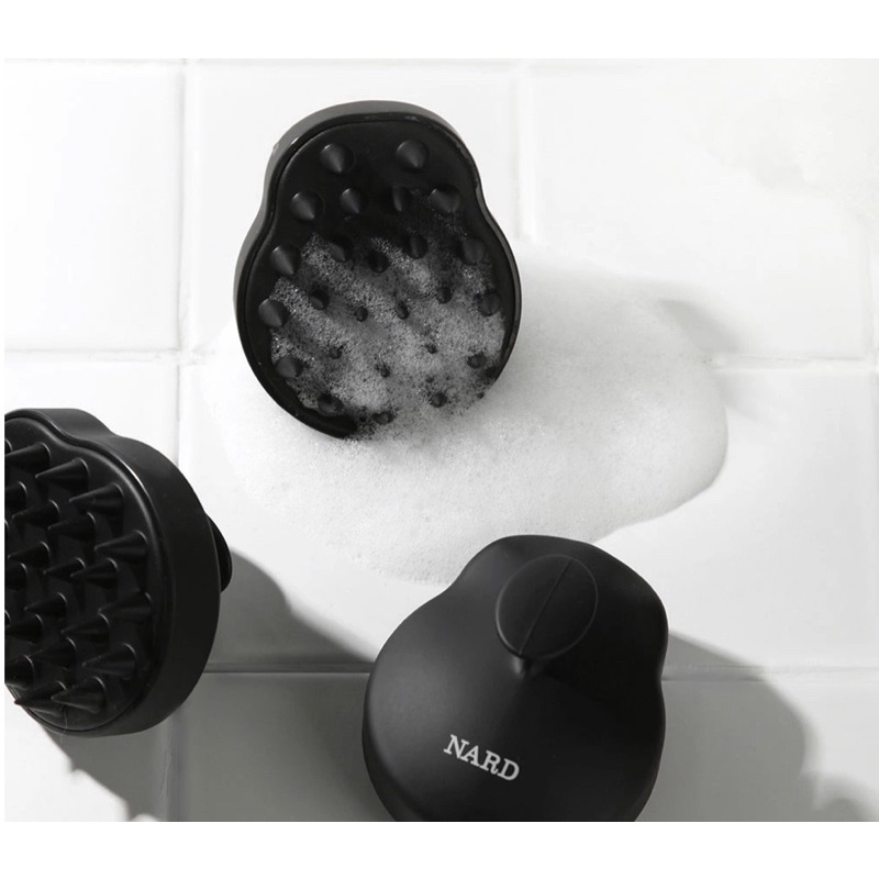 Bàn Chải Gội Đầu gãi gàu làm sạch chân tóc Nard Hair Scalp Brush