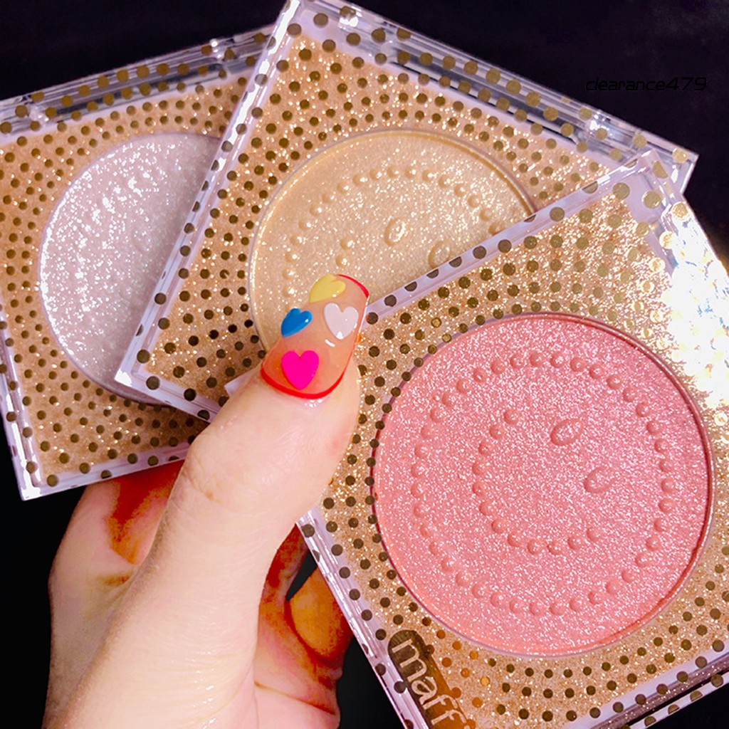 (Hàng Mới Về) Phấn Bắt Sáng Tạo Khối Lấp Lánh Dành Cho Nữ