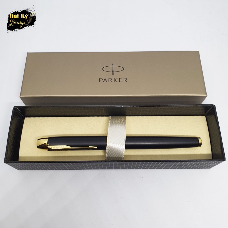 BÚT PARKER ĐEN NHÁM CÀI VÀNG CAO CẤP  BÚT KÝ CAO CẤP