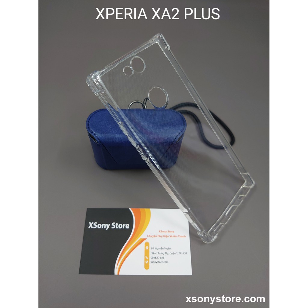 SONY XPERIA XA2 / XA2 ULTRA / XA2 PLUS - Ốp lưng trong suốt 4 góc chống sốc cao cấp