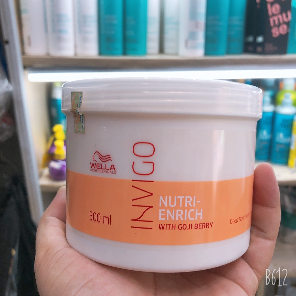 Hấp dầu tăng cường dưỡng chất WELLA Nutri Enrich 500ml ( hàng chính hãng )