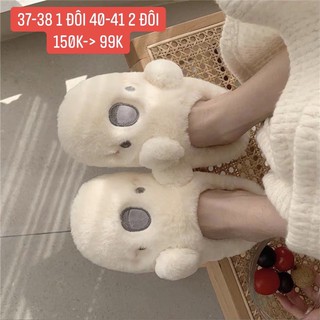 [SẴN] DÉP LÔNG THÚ CÓ SẴN
