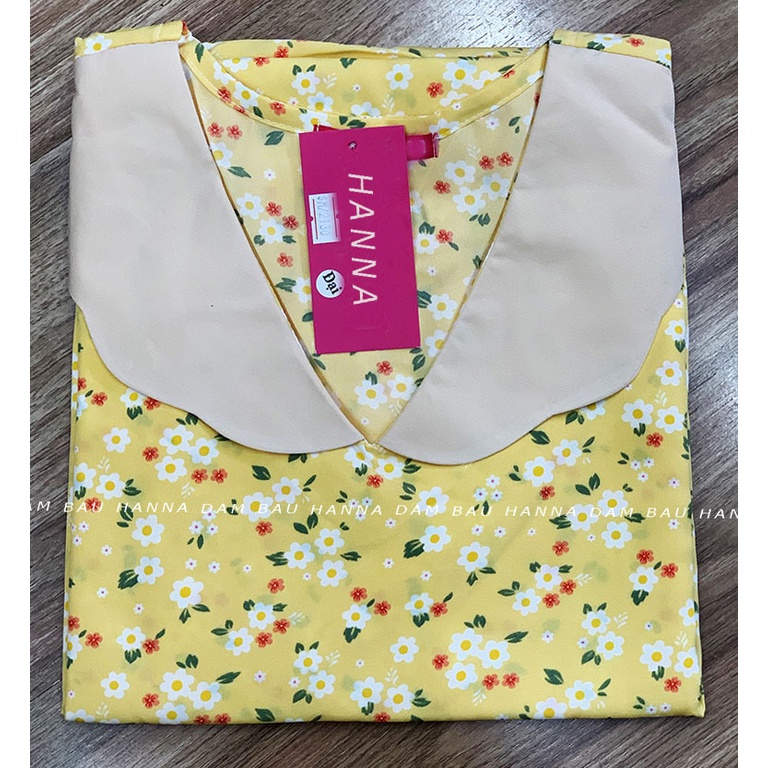 [HANNA] Đồ bầu mặc ở nhà SIZE TO TỪ 70-100kg có lưng thun điều chỉnh vải lụa mango cao cấp thoáng mát không nhăn