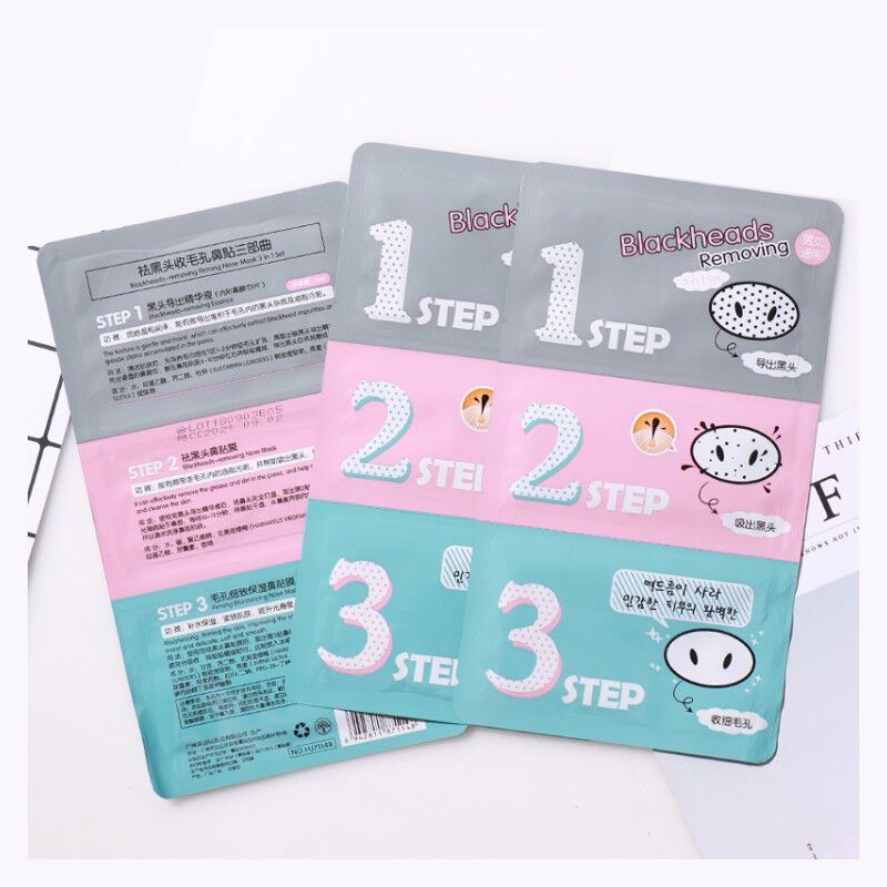 Set 3 mặt nạ mũi PFFEE hỗ trợ giảm mụn đầu đen làm sạch sâu lỗ chân lông hiệu quả