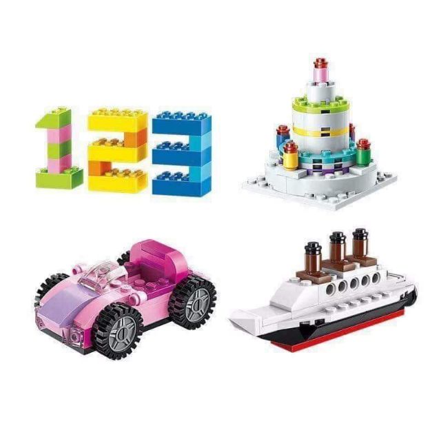 💥💥GHÉP HÌNH LEGO cho béchuyên sản xuất đồ chơi an toàn cho các bé - đang sale bộ logo 460 miếng - tận 460 miếng đấy ạ
