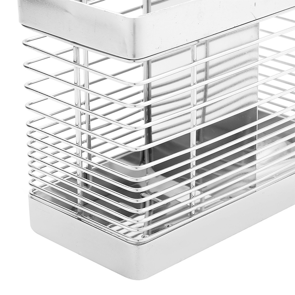 ỐNG ĐŨA INOX 304 ỐNG ĐỰNG ĐŨA MUỖNG ĐÔI có móc treo vào giá HÀNG INOX SỊN DÀY ĐẸP CAO CẤP