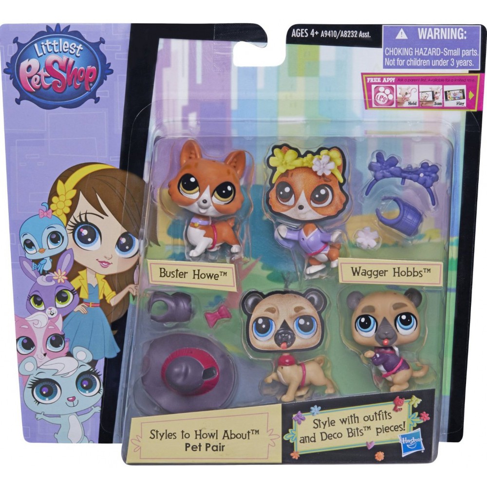 Đồ chơi LITTLEST PET SHOP - Thời trang cùng cún con - Mã SP A9410/A8232