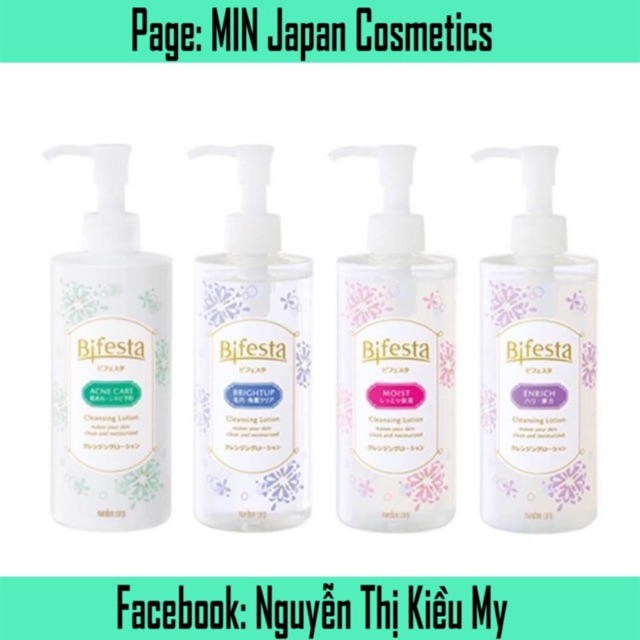 Nước tẩy trang Bifesta Nhật Bản