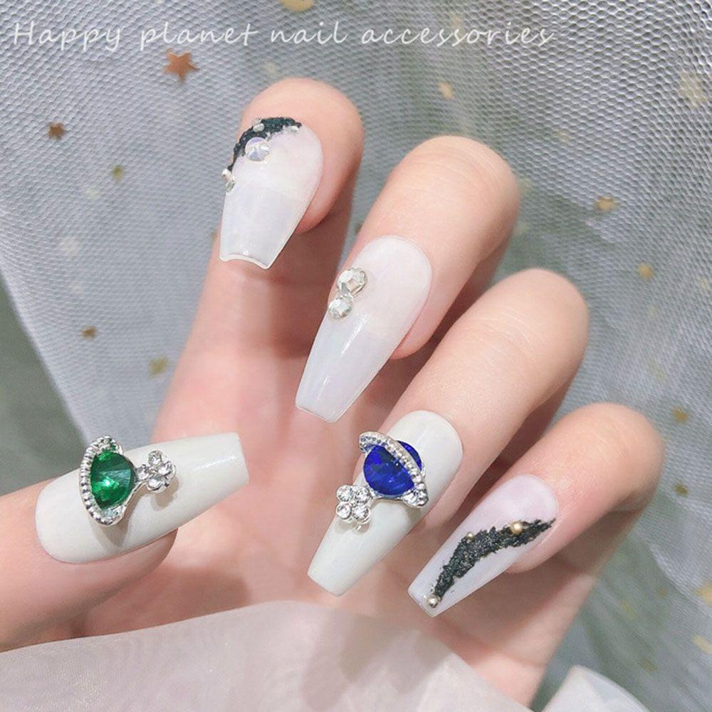 Miếng Dán Trang Trí Móng Tay Nghệ Thuật|Thời Trang móng tay Charm.Phụ Kiện Trang Sức Trang Trí Móng Tay DIY Xinh Xắn