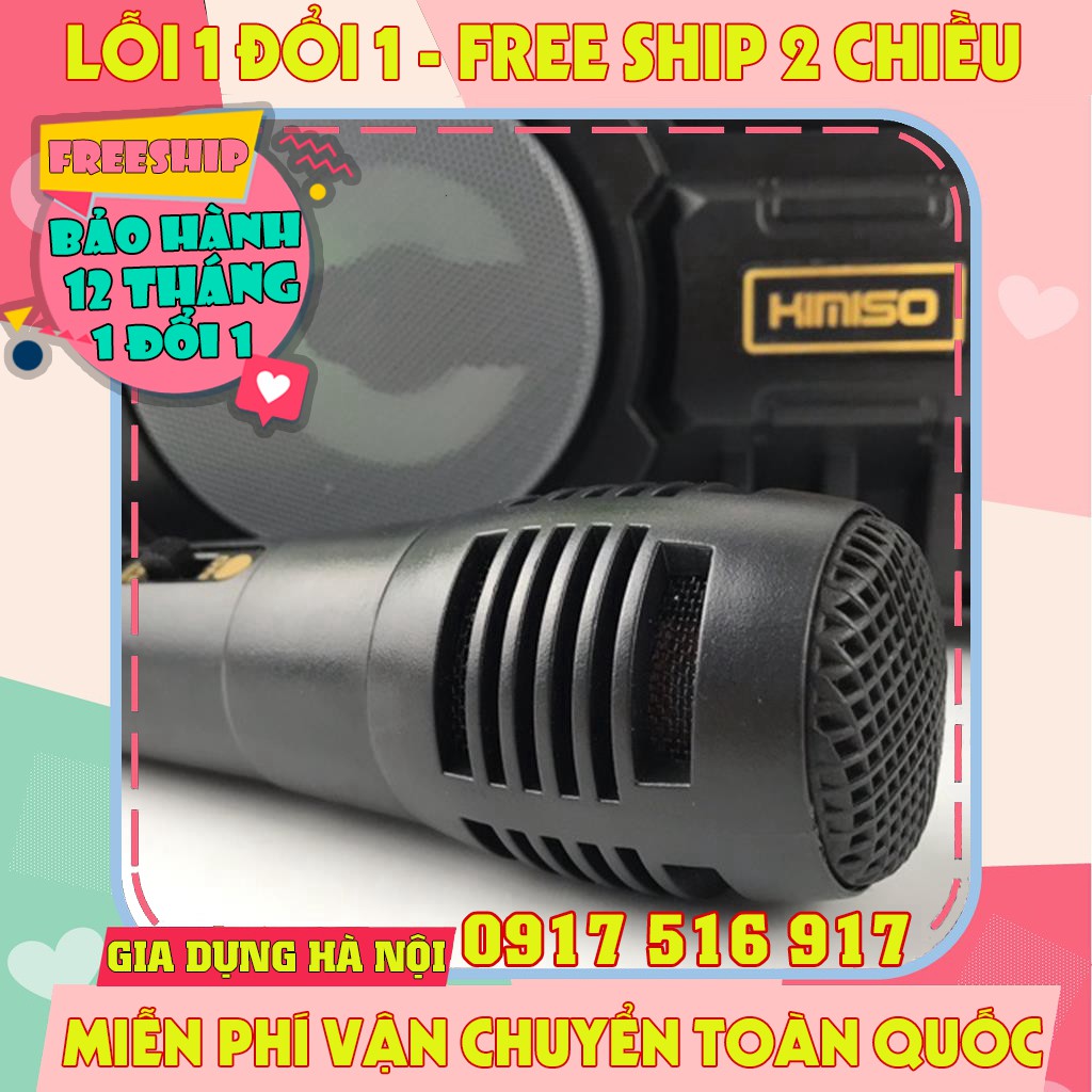 [Hàng Loại 1] Loa Bluetooth Karaoke Xách Tay KM-S1 Tặng Mic (Bảo Hành 12 tháng) .