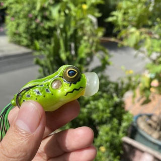 Mồi câu cá, Mồi ếch giả câu nổi, chuyên câu cá lóc, cá chẽm, cá quả, cá sộp siêu nhạy.