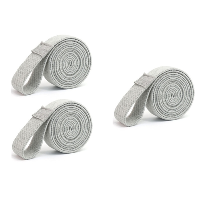 Set 2 Dây Đai Kháng Lực Co Giãn Tốt Phù Hợp Cho Tập Yoga / Thể Hình