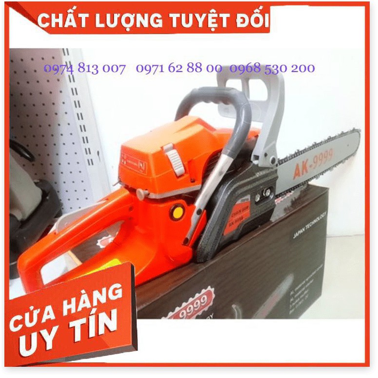 Máy cưa xích, máy cưa chạy xăng AK 9999 Giá Cực Shok