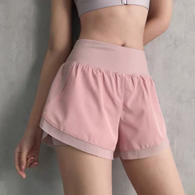 QUẦN ĐÙI 2 LỚP VIỀN LƯỚi