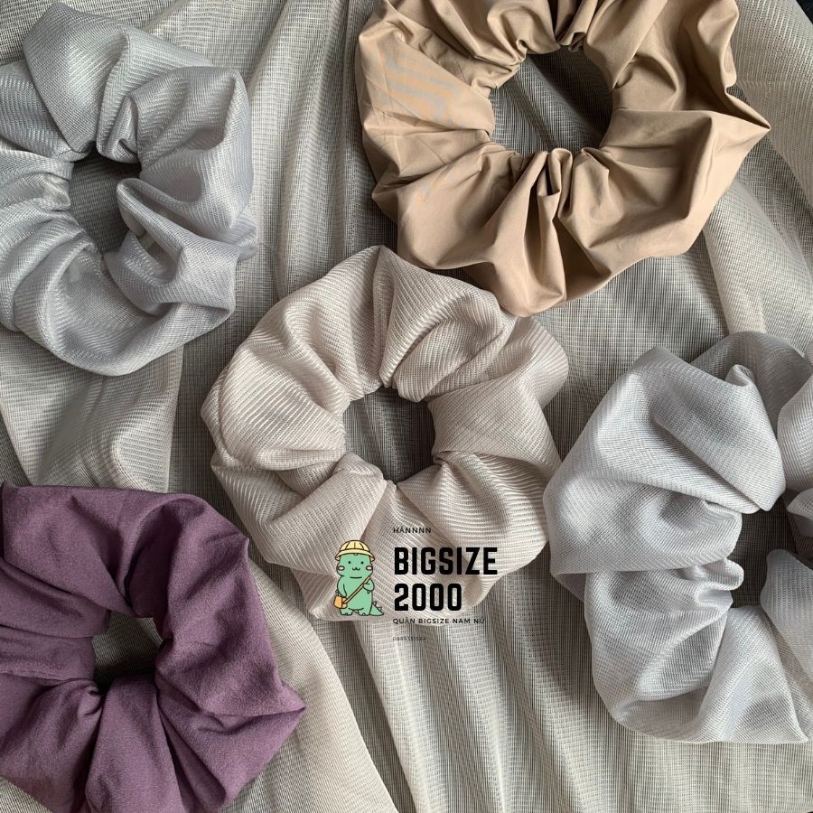 Dây buộc tóc, cột tóc Scrunchie dễ thương