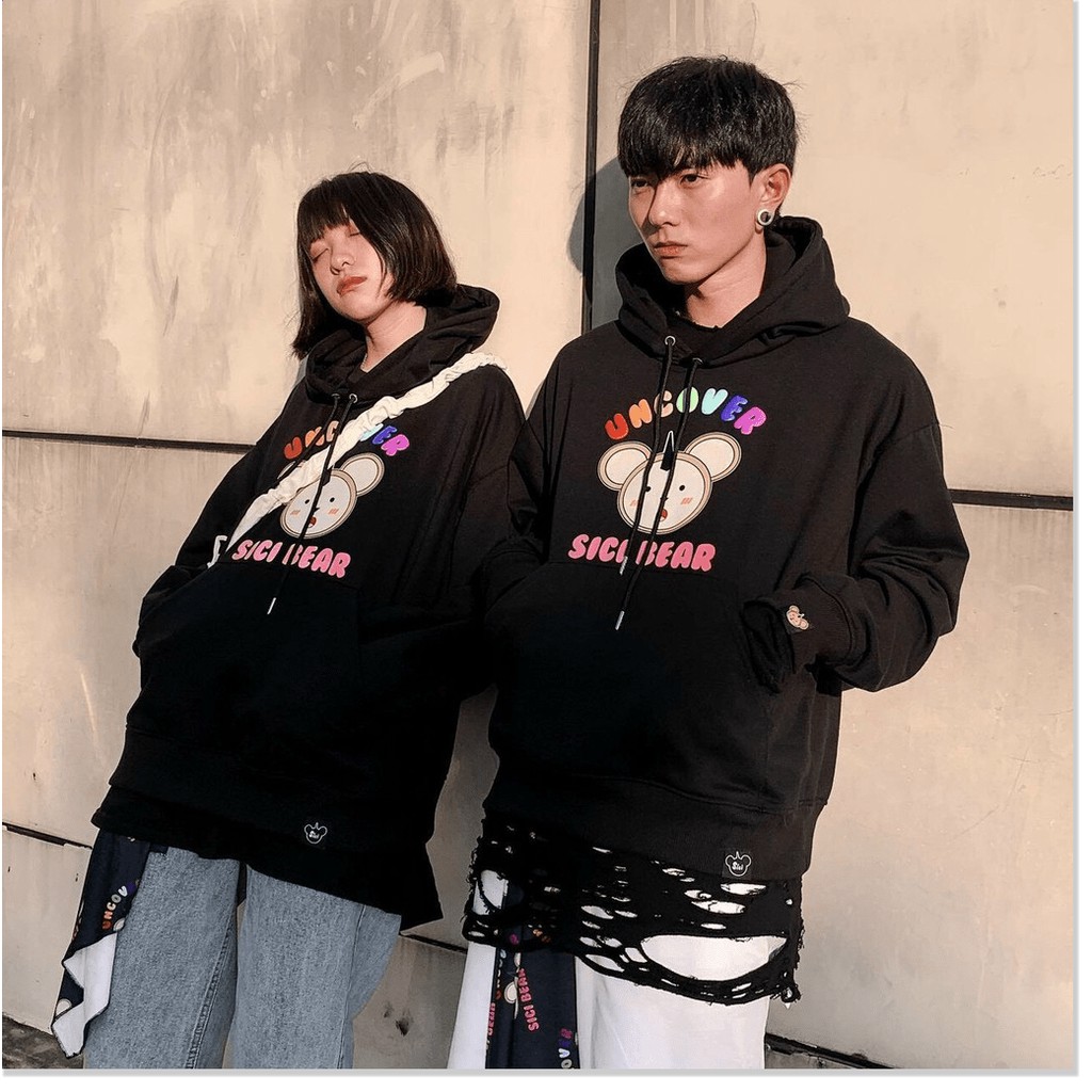 Áo hoodies mặt gấu form rộng to y hình XỊN XÒ , HOT HÈ 2021 KHANH AN FASHION